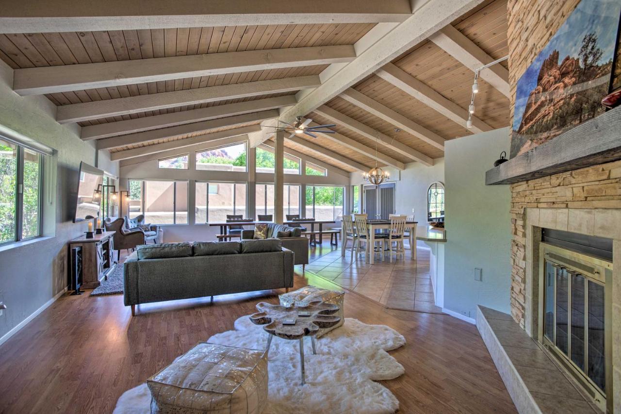 Sedona Hideaway With Swim Spa And Private Tavern! エクステリア 写真